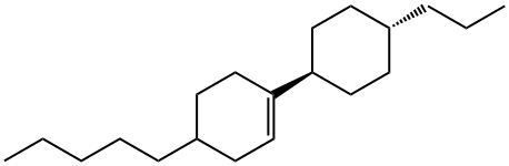 4-Pentyl-1-(4-propylcyclohexyl)-1-cyclohexene Structure