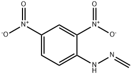 FORMALDEHYDE 2,4-DINITROPHENYLHYDRAZONE Struktur