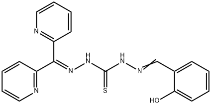 1-(di-(2-pyridyl)methylene)-5-salicylidenethiocarbonohydrazide|