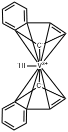 碘化双(茚基)钒(III), 108150-19-2, 结构式