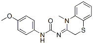 108176-77-8 (1Z)-3-(4-methoxyphenyl)-1-(7-methyl-10-thia-7-azabicyclo[4.4.0]deca-1 ,3,5-trien-8-ylidene)urea