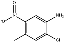 Benzenamine, 2-chloro-4-methyl-5-nitro- Struktur