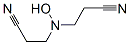 N-hydroxy-3,3'-iminodipropionitrile Structure