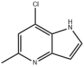 7-氯-5-甲基-1H-吡咯并[3,2-B]吡啶, 1082208-17-0, 结构式
