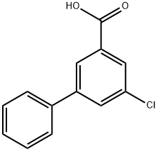 5-Chloro-3-phenylbenzoic acid Struktur