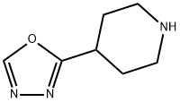 4-(1,3,4-Oxadiazol-2-yl)piperidine Structure
