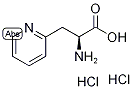 (ALPHAS)-ALPHA-氨基-2-吡啶丙酸二盐酸盐,1082692-96-3,结构式