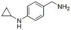 N-环丙基-4-氨基苄胺 结构式