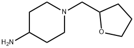 1-(tetrahydrofuran-2-ylmethyl)piperidin-4-amine(SALTDATA: 2HCl 0.5H2O) Struktur