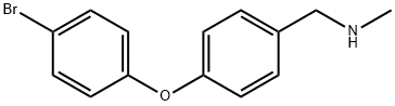 N-[4-(4-Bromophenoxy)benzyl]-N-methylamine|1-(4-(4-溴苯氧基)苯基)-N-甲基甲胺