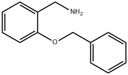 1-[2-(ベンジルオキシ)フェニル]メタンアミン 化学構造式