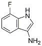 7-氟-1H-吲哚-3-胺, 1082892-99-6, 结构式