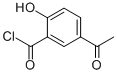 Benzoyl chloride, 5-acetyl-2-hydroxy- (9CI) 结构式