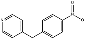 4-(4-ニトロベンジル)ピリジン 化学構造式