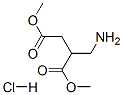 Butanedioic acid, (aminomethyl)-, dimethyl ester, hydrochloride (9CI) Structure