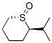 2H-Thiopyran,tetrahydro-2-(1-methylethyl)-,1-oxide,trans-(9CI) Structure