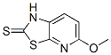 Thiazolo[5,4-b]pyridine-2(1H)-thione, 5-methoxy- (9CI),108310-83-4,结构式