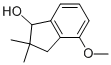 2,3-DIHYDRO-2,2-DIMETHYL-4-METHOXY-1H-INDEN-1-OL 结构式