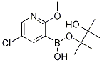 5-氯-2-甲氧基-3-(4,4,5,5-四甲基-1,3,2-二噁硼烷-2-基)吡啶,1083168-96-0,结构式