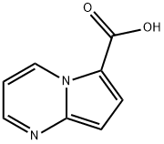 6-Carboxypyrrolo[1,2-a]pyrimidine 化学構造式