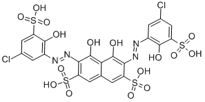 氯磺酚S, 108321-09-1, 结构式