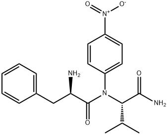 D-PHE-VAL P-NITROANILIDE, 108321-89-7, 结构式