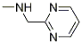 N-methyl-1-(pyrimidin-2-yl)methanamine Struktur