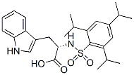 N-(2,4,6-triisopropylphenylsulfonyl)tryptophan,108325-64-0,结构式