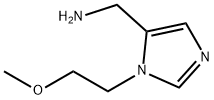 {[1-(2-methoxyethyl)-1H-imidazol-5-yl]methyl}amine hydrochloride Struktur