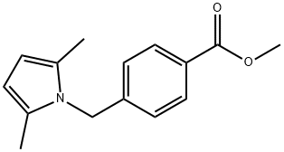 Methyl 4-[(2,5-diMethyl-1H-pyrrol-1-
yl)Methyl]benzoate Struktur