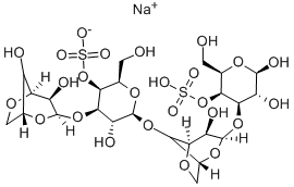 108347-92-8 O-3,6-脱水-ALPHA-D-吡喃半乳糖基-(1-3)-O-4-O-磺基-BETA-D-吡喃半乳糖基-(1-4)-O-3,6-脱水-ALPHA-D-吡喃半乳糖基-(1-3)-D-半乳糖 4-(硫酸氢酯)二钠盐