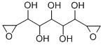 1,5-dioxiranyl-1,2,3,4,5-pentanepentanol 化学構造式