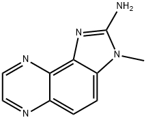 2-AMINO-3-METHYL-3H-IMIDAZO[4,5-F]QUINOXALINE Structure