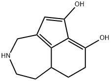1H-Indeno[1,7-cd]azepine-6,7-diol, 2,3,4,8,9,9a-hexahydro- (9CI) Struktur
