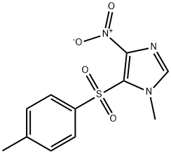 1-Methyl-5-(4-methylphenylsulfonyl)-4-nitro-1H-imidazole, 108375-63-9, 结构式