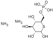 5-硫代-D-葡萄糖-6-磷酸二铵盐, 108391-99-7, 结构式