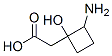 2-amino-1-hydroxycyclobutane-1-acetic acid|顺-2-氨基-1羟基环丁烷-2-羧酸