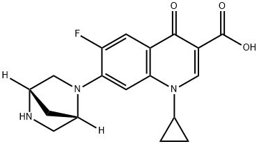N-DESMETHYLDANOFLOXACIN,108461-04-7,结构式