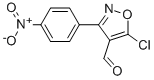 5-CHLORO-3-(4-NITROPHENYL)-4-ISOXAZOLECARBOXALDEHYDE Struktur