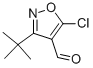 5-CHLORO-3-(1,1-DIMETHYLETHYL)-4-ISOXAZOLECARBOXALDEHYDE Structure