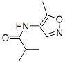 Propanamide, 2-methyl-N-(5-methyl-4-isoxazolyl)- (9CI) Structure