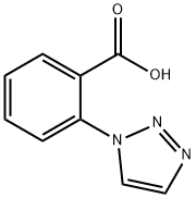 2-(1H-1,2,3-三唑-1-基)苯甲酸, 1085458-53-2, 结构式