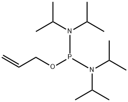 2-丙烯基 N,N,N',N'-四异丙基亚磷酰二胺,108554-72-9,结构式