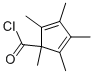 2,4-Cyclopentadiene-1-carbonyl chloride, 1,2,3,4,5-pentamethyl- (9CI) 结构式