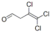 3,4,4-Trichloro-3-butenal Struktur