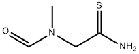 Ethanethioamide, 2-(formylmethylamino)- (9CI),108591-63-5,结构式