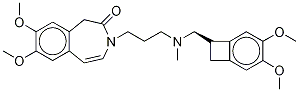 脱氢伊伐布雷定, 1086026-31-4, 结构式