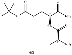 H-ALA-GLU(OTBU)-NH2 HCL Structure