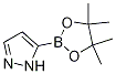 1H-Pyrazole, 5-(4,4,5,5-tetraMethyl-1,3,2-dioxaborolan-2-yl)- 化学構造式