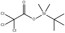 叔丁基二甲基硅基三氯乙酸酯,108613-05-4,结构式